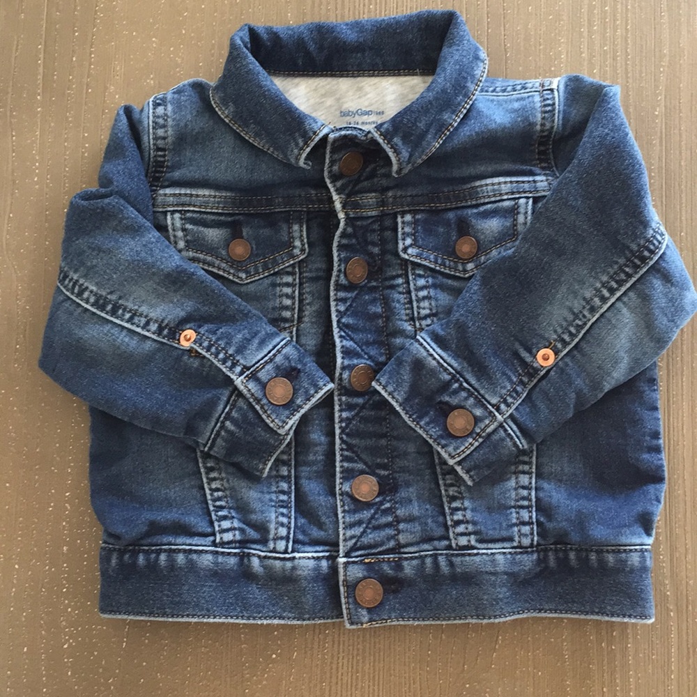 Gap Toddler Boy Lined Denim Jacket